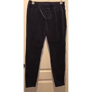 Eileen Fisher navy Corduroy pull on pants sz M
